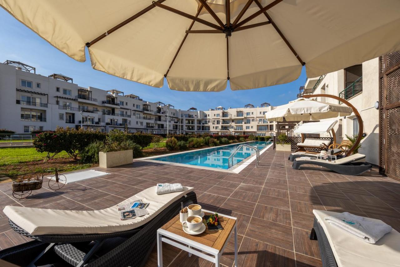 Thalassa Beach Family & Waterpark Resort Vokolidha Exterior foto